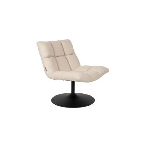Dutchbone Bar Loungestoel Bouclé Beige Dutchbone Bar Loungestoel Bouclé Beige