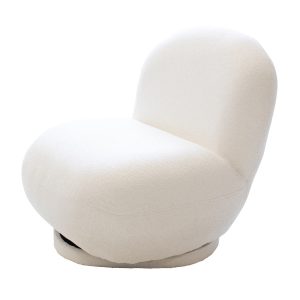 DÉJA Living Draaifauteuil Boone – Stof – Off-White DÉJA Living Draaifauteuil Boone – Stof – Off-White