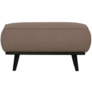 WOOOD hocker Statement – Bouclé – Nougat – 40x80x55 WOOOD hocker Statement – Bouclé – Nougat – 40x80x55