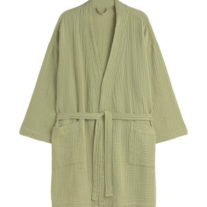 Calma House Badjas Tierra – Groen – Taille L/XL Calma House Badjas Tierra – Groen – Taille L/XL