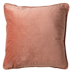 FINN – Sierkussen 60×60 cm – velvet – effen kleur – Muted Clay – roze FINN – Sierkussen 60×60 cm – velvet – effen kleur – Muted Clay – roze