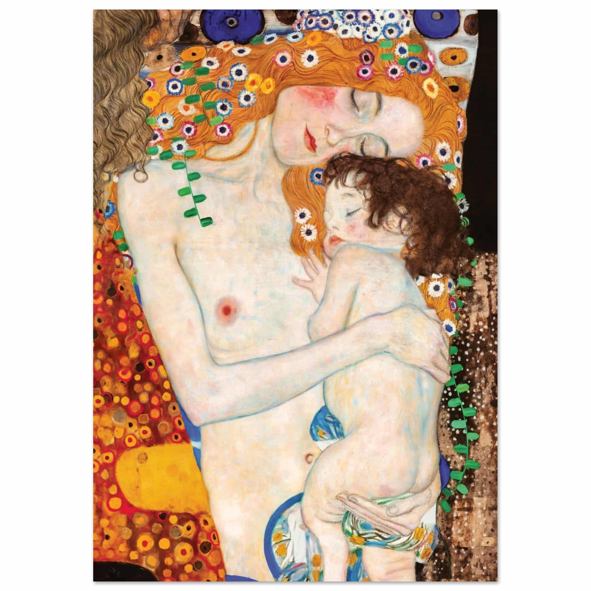 Artfulprints Poster Gustav Klimt - The three ages of the woman - A4 21