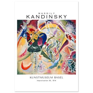 Artfulprints Wassily Kandinsky – Improvisation 35 poster A4 21×29.7 cm Artfulprints Wassily Kandinsky – Improvisation 35 poster A4 21×29.7 cm