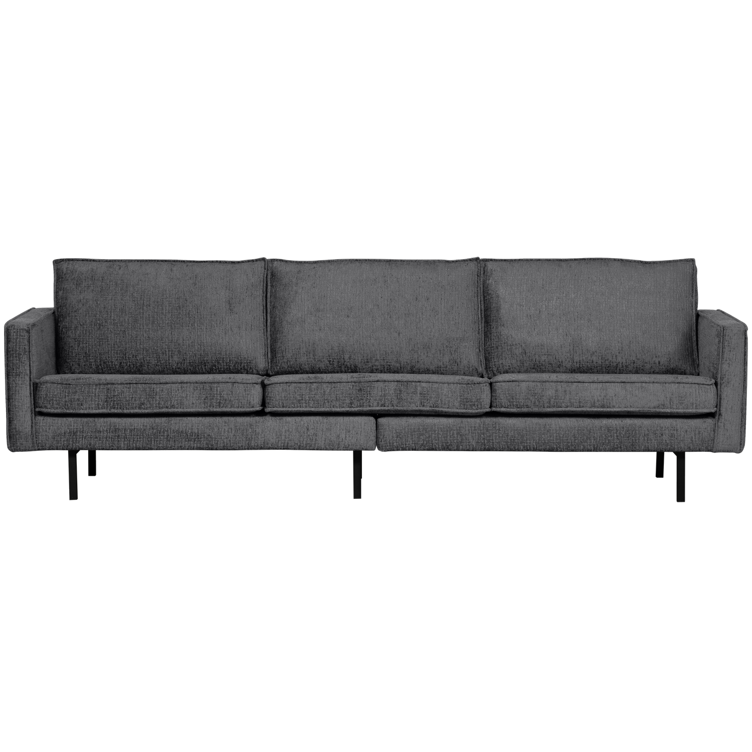 WOOOD 3-zits bank Rodeo - Structure Velvet - Mountain - 85x277x86
