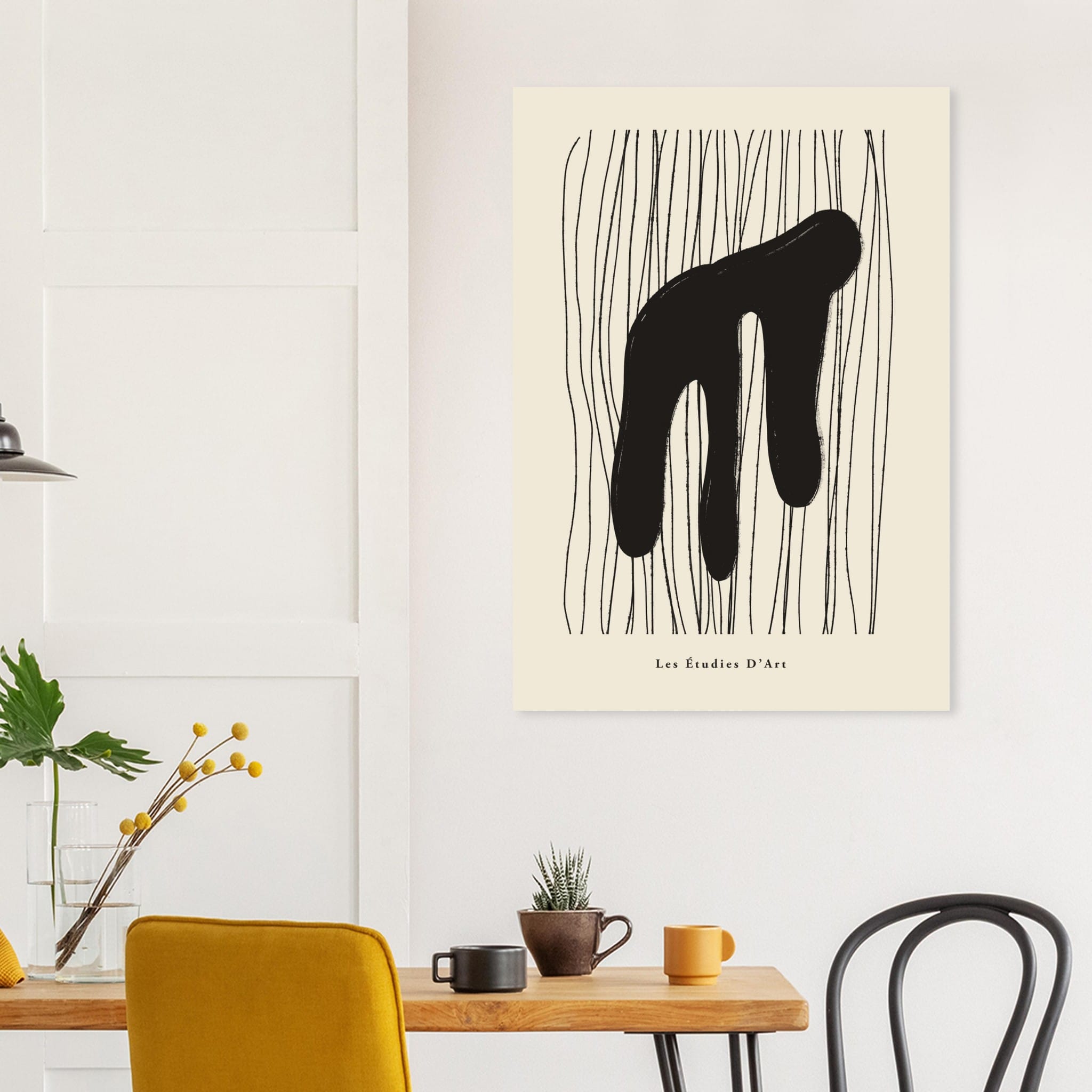 Artfulprints Abstract - Les étudies d'art poster 70x100 cm