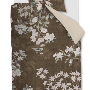 Beddinghouse dekbedovertrek Thalasa – 140×200/220 cm – bruin Beddinghouse dekbedovertrek Thalasa – 140×200/220 cm – bruin