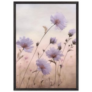 Artfulprints Poster met Lijst Flower aquarel 2 – 50×70 cm – Roze Artfulprints Poster met Lijst Flower aquarel 2 – 50×70 cm – Roze