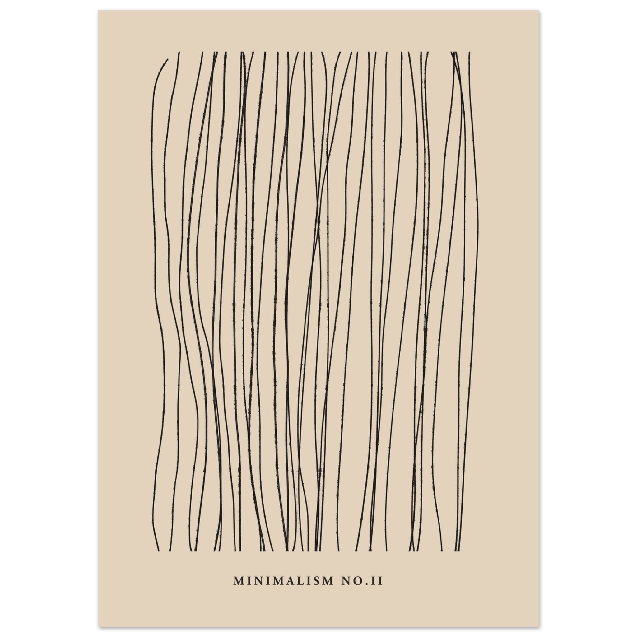 Artfulprints Abstract - Minimalism poster 50x70 cm