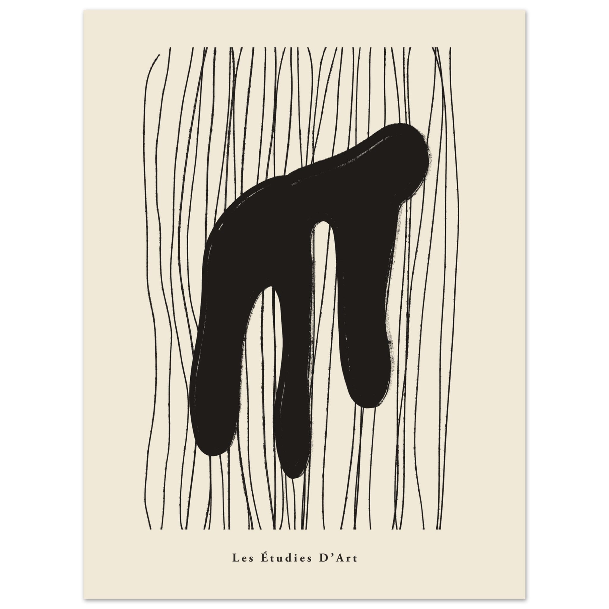 Artfulprints Abstract - Les étudies d'art poster 30x40 cm