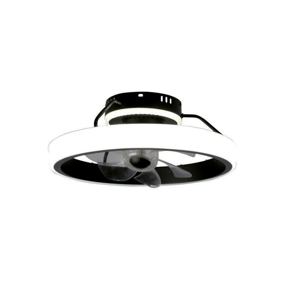 CristalRecord plafondventilator Dinirot - 2 lichts - 50 x 19 cm - zwar