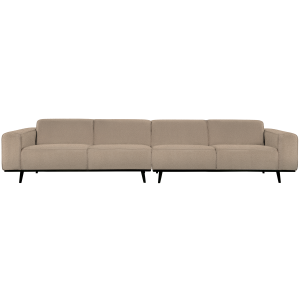 WOOOD 4-zits bank XL Statement – Bouclé – Beige – 77x372x93 WOOOD 4-zits bank XL Statement – Bouclé – Beige – 77x372x93