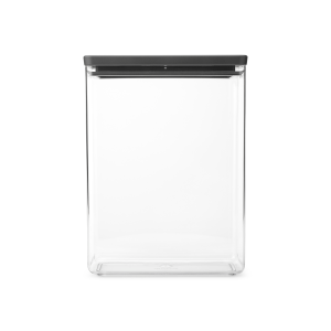 Brabantia Tasty+ Voorraadbus stapelbaar 5,4 liter – Dark Grey Brabantia Tasty+ Voorraadbus stapelbaar 5,4 liter – Dark Grey