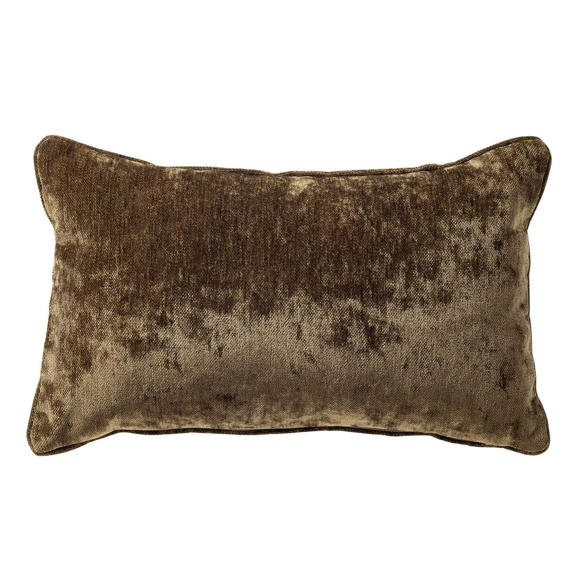 LEWY - kussenhoes 30x50 cm - glansvelours - Military Olive - groen