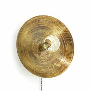 FurniLux Wandlamp Horus Small – Brons – 35x35x11 cm FurniLux Wandlamp Horus Small – Brons – 35x35x11 cm
