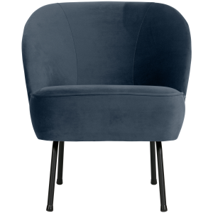 WOOOD fauteuil Vogue – Velvet – Teal – 69x57x70 WOOOD fauteuil Vogue – Velvet – Teal – 69x57x70