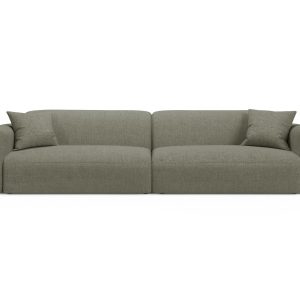 Cosmopolitan Design Modulaire bank Strino 4-zits, structurele stof don Cosmopolitan Design Modulaire bank Strino 4-zits, structurele stof don
