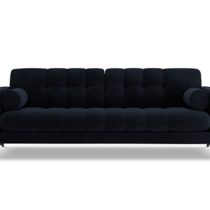 Cosmopolitan Design Bank Bali 3-zits, flueel, donkerblauw – 96x177x75c Cosmopolitan Design Bank Bali 3-zits, flueel, donkerblauw – 96x177x75c