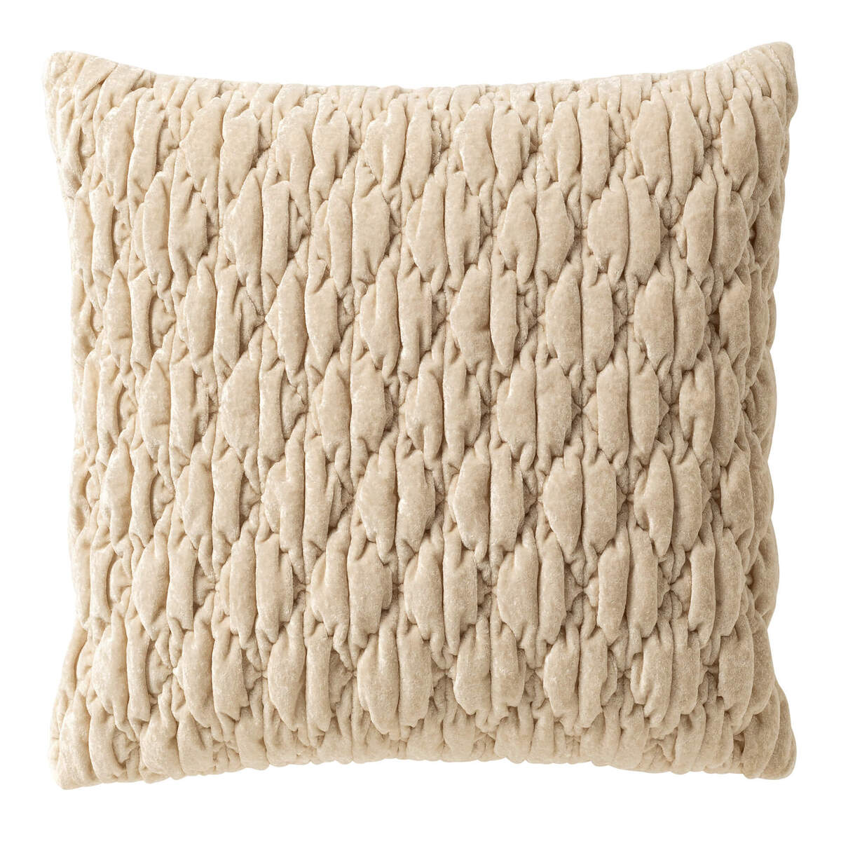 ZION - kussenhoes 45x45 cm - organisch - Tofu - beige