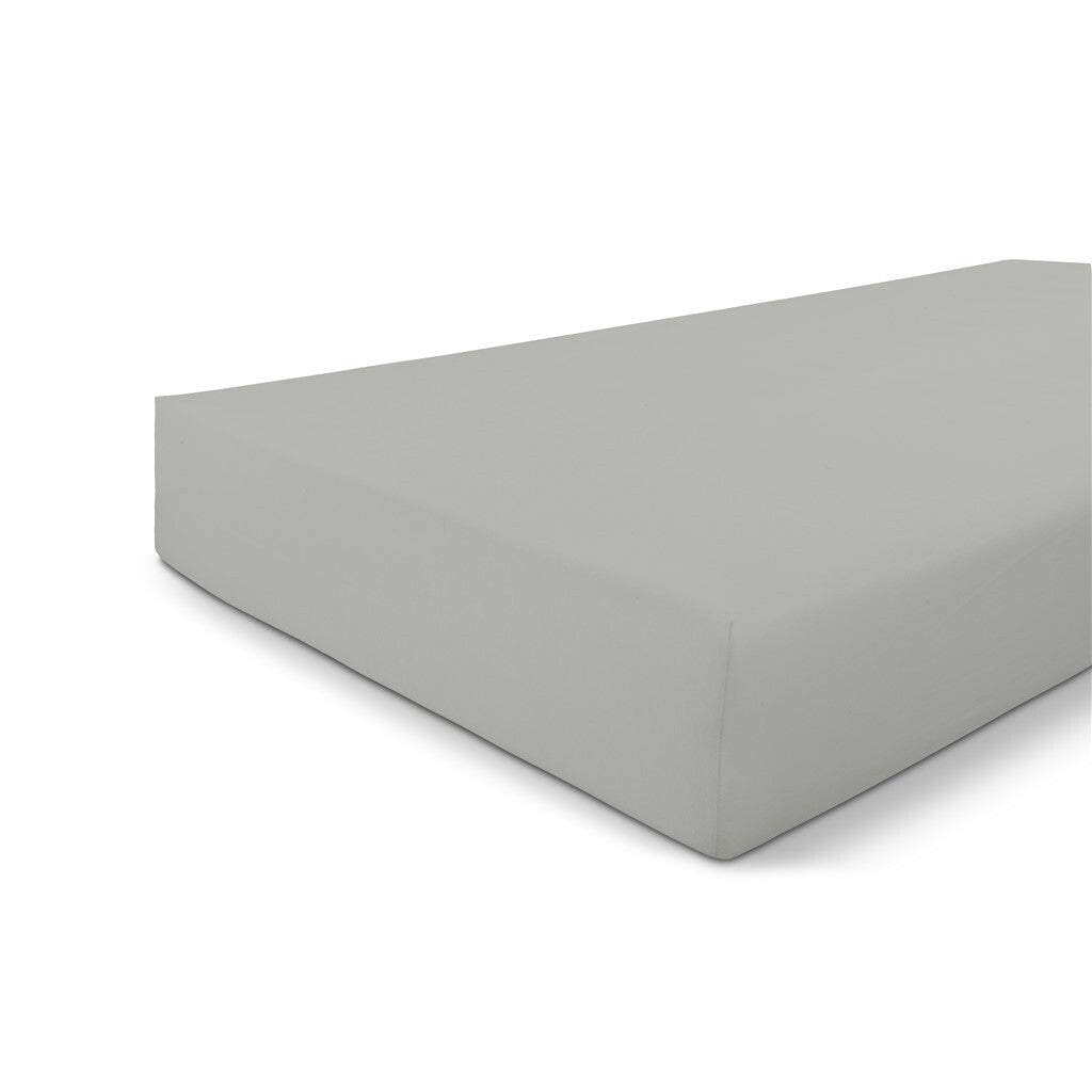 Byrklund - Hoeslaken Jersey - 180x220 cm - Licht Grijs