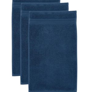 Beddinghouse Sheer – Gastendoekje – set van 3 – 30×50 cm – Donker Blau Beddinghouse Sheer – Gastendoekje – set van 3 – 30×50 cm – Donker Blau