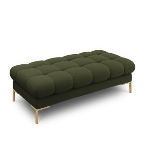 Cosmopolitan Design Bank Bali 2-zits, structurele stof, groente – 62×1 Cosmopolitan Design Bank Bali 2-zits, structurele stof, groente – 62×1