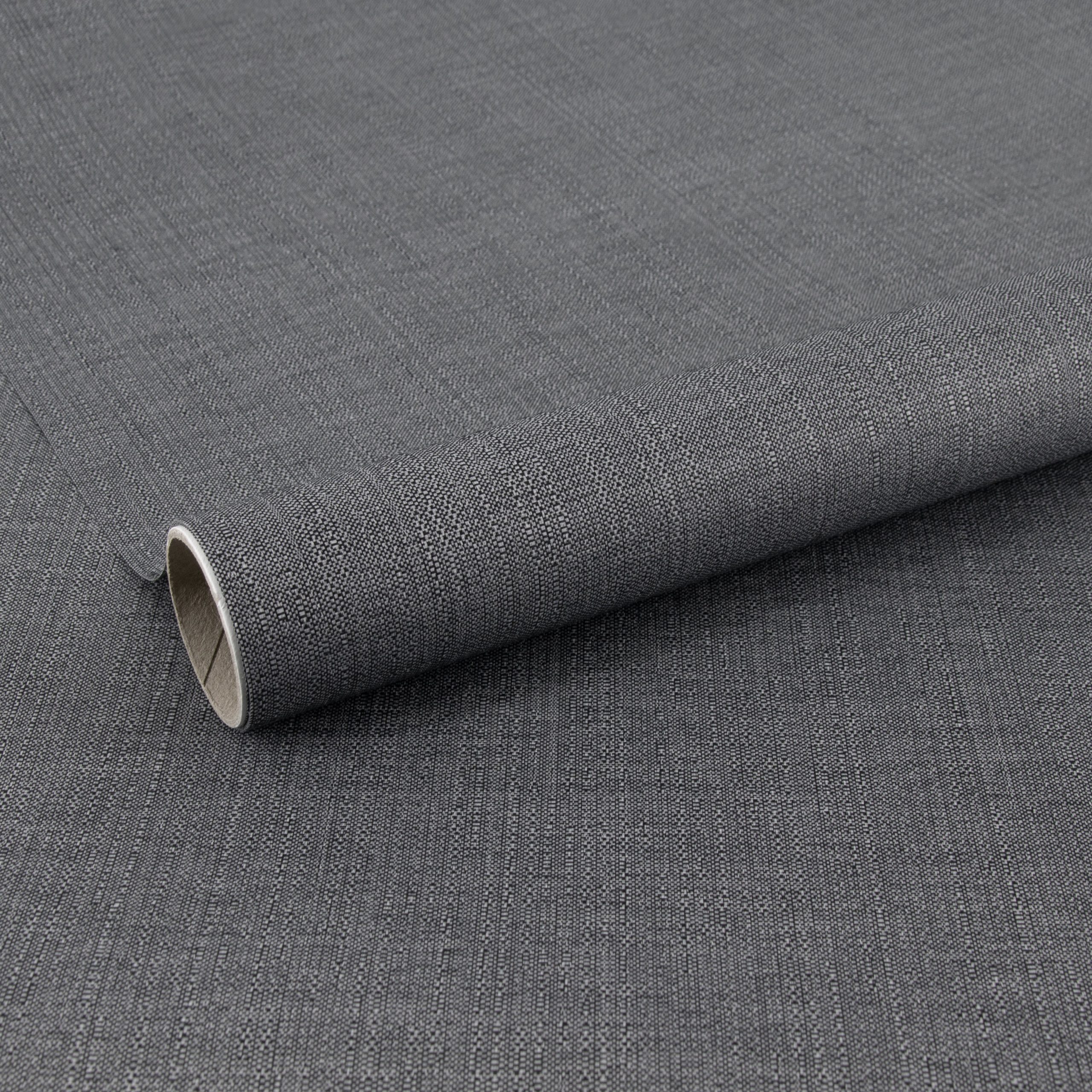 Art for the Home Zelfklevende Textiel Raamfolie - Anthraciet - 150x45c