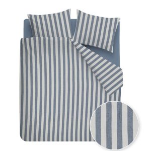 Beddinghouse Dekbedovertrek Jamie – 260 x 200/220 cm – Blauw Beddinghouse Dekbedovertrek Jamie – 260 x 200/220 cm – Blauw