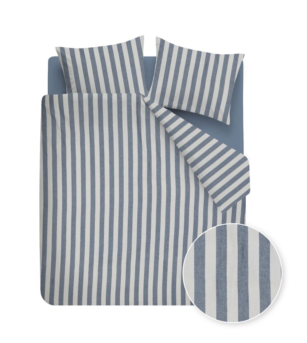 Beddinghouse Dekbedovertrek Jamie - 260 x 200/220 cm - Blauw