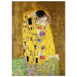Artfulprints Poster Gustav Klimt – The kiss – 50×70 cm – Geel Artfulprints Poster Gustav Klimt – The kiss – 50×70 cm – Geel