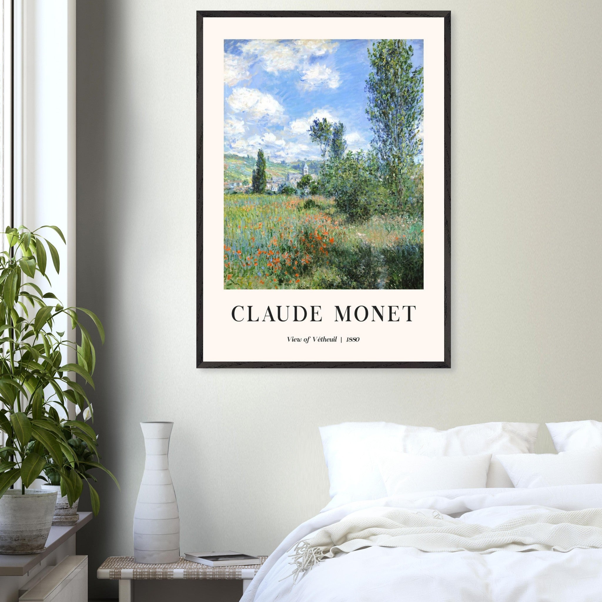 Artfulprints Poster Claude Monet - View of Vétheuil II - 70x100 cm - G