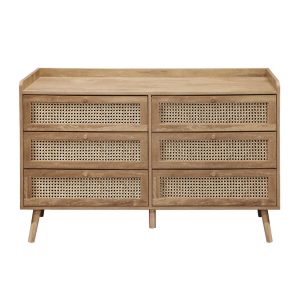 Calicosy – Ladekast PALMO – Licht hout – 39x120x79 cm Calicosy – Ladekast PALMO – Licht hout – 39x120x79 cm