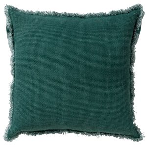 BURTO – Sierkussen 45×45 cm – gewassen katoen – Sagebrush Green – groe BURTO – Sierkussen 45×45 cm – gewassen katoen – Sagebrush Green – groe