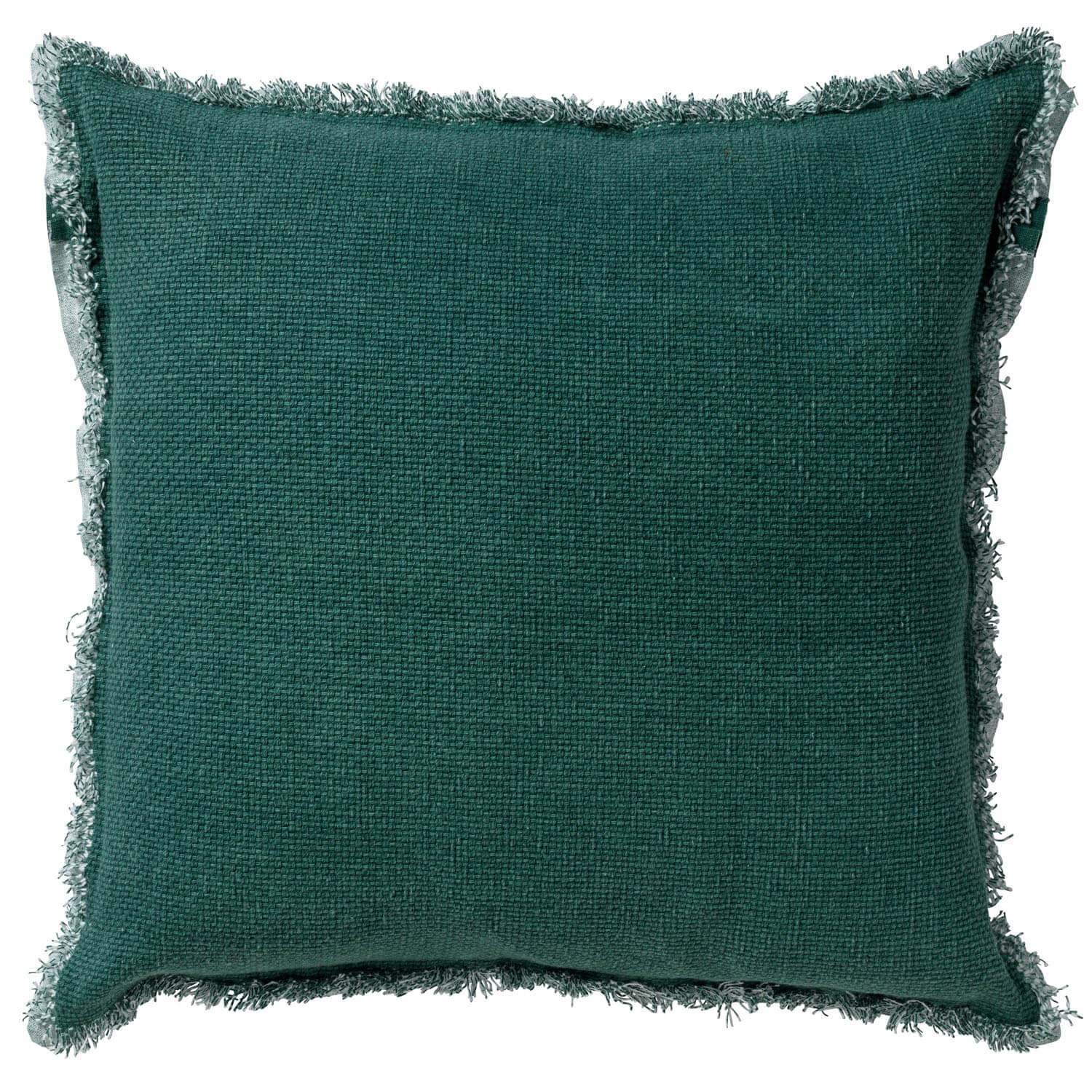 BURTO - Sierkussen 45x45 cm - gewassen katoen - Sagebrush Green - groe