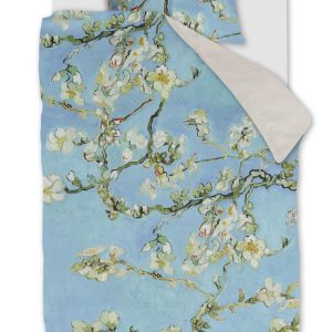 Beddinghouse x Van Gogh Museum Almond Blossom dekbedovertrek – Eenpers