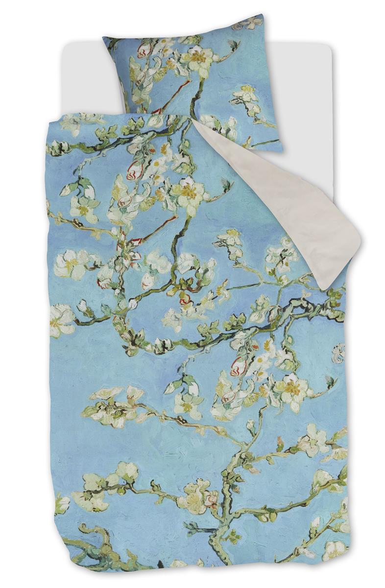 Beddinghouse x Van Gogh Museum Almond Blossom dekbedovertrek - Eenpers