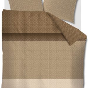 Beddinghouse Dekbedovertrek Sanna – 200 x 200/220 cm – Terra Beddinghouse Dekbedovertrek Sanna – 200 x 200/220 cm – Terra