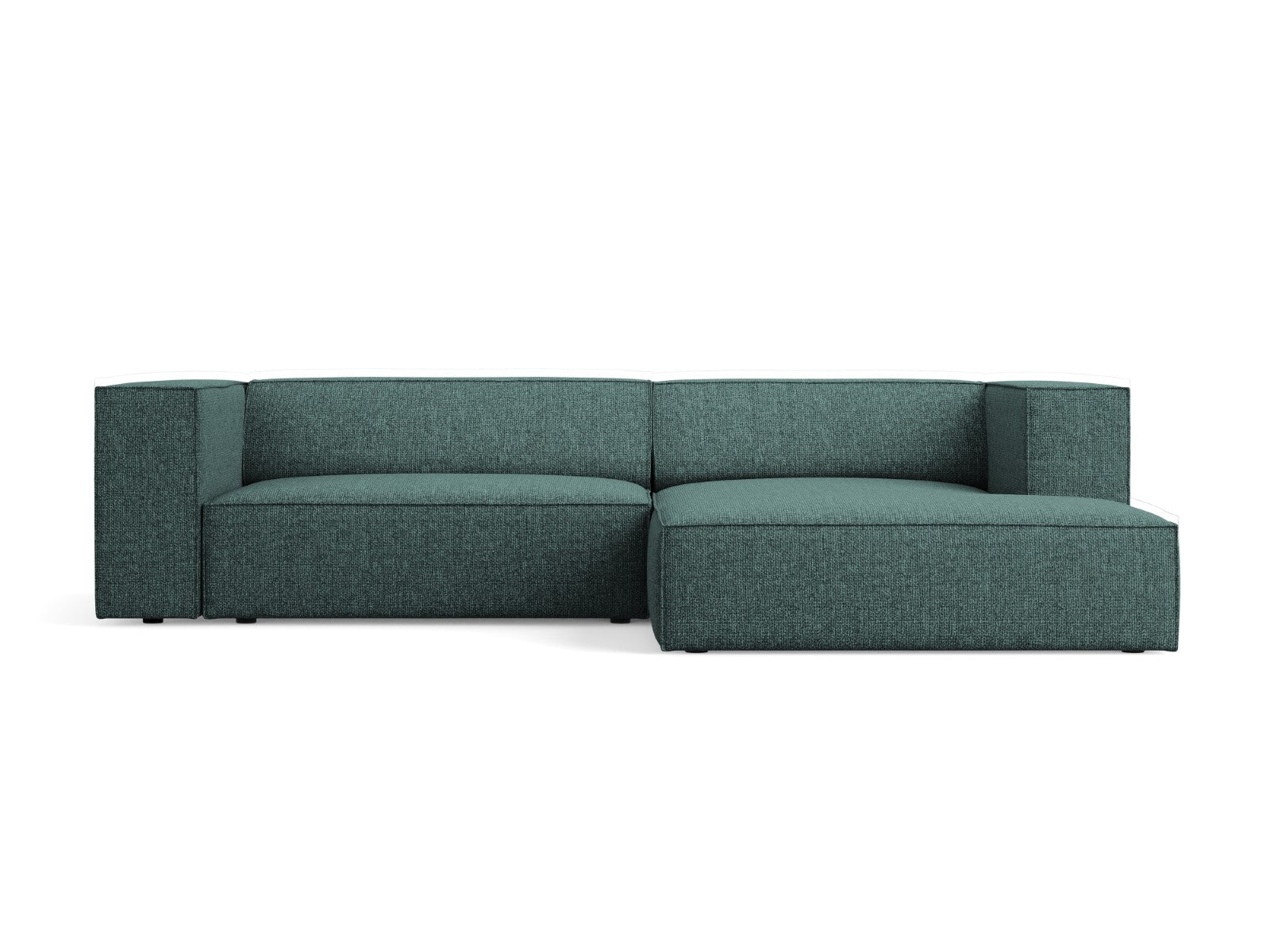 Cosmopolitan Design rechter hoekbank Arendal 3-zits, chenille, olie -