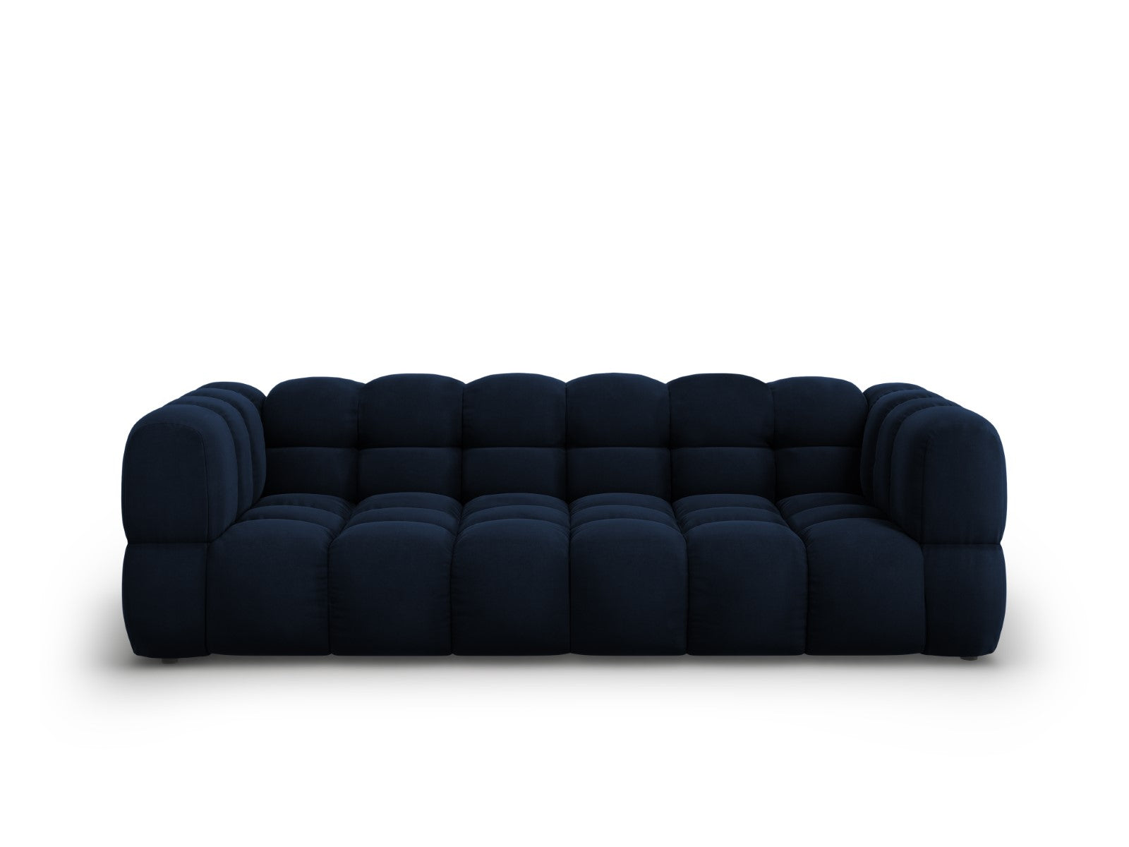 Cosmopolitan Design Modulaire bank Sky 4-zits, flueel, koningsblauw -