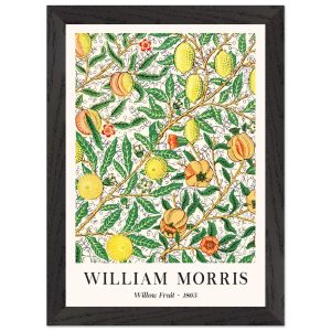 Artfulprints Poster met Lijst William Morris – Willow fruit – A4 21×29 Artfulprints Poster met Lijst William Morris – Willow fruit – A4 21×29
