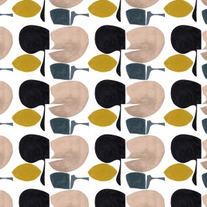 Catchii Behang Modern Curvy Town meerkleurig roze Catchii Behang Modern Curvy Town meerkleurig roze