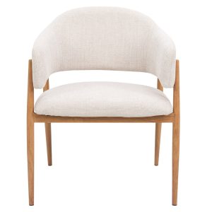 DÉJA Living Eetkamerstoel Dénia – Beige/Naturel – Set van 2 DÉJA Living Eetkamerstoel Dénia – Beige/Naturel – Set van 2