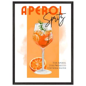 Artfulprints Poster met Lijst Aperol Spritz – Orange – 50×70 cm – Oran Artfulprints Poster met Lijst Aperol Spritz – Orange – 50×70 cm – Oran