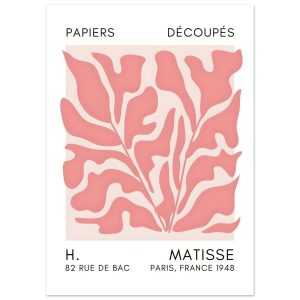 Artfulprints Poster Matisse – Seabed shapes taupe – 50×70 cm – Taupe Artfulprints Poster Matisse – Seabed shapes taupe – 50×70 cm – Taupe