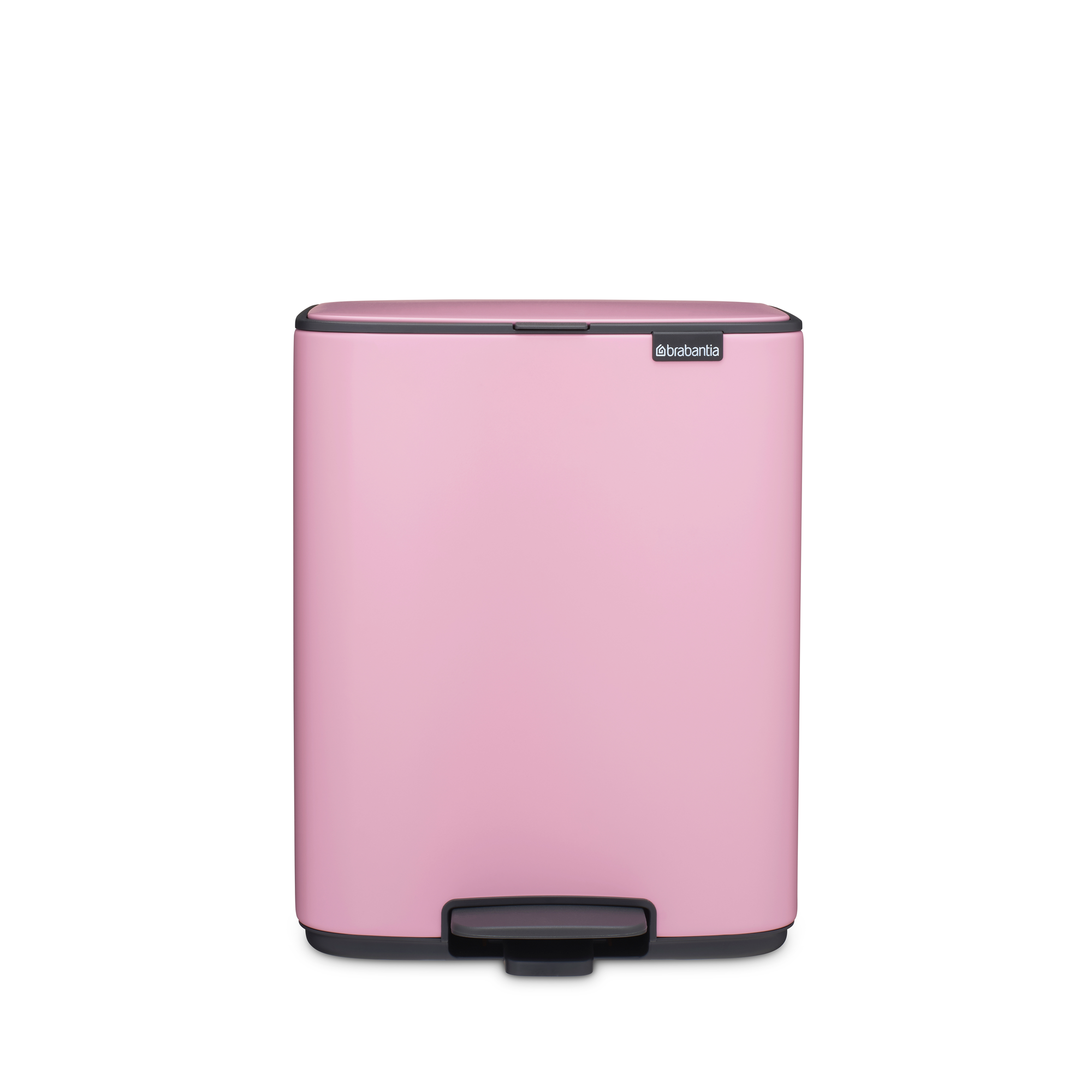 Brabantia Bo Pedaalemmer, 12 liter, stil sluitend, kunststof binnenemm