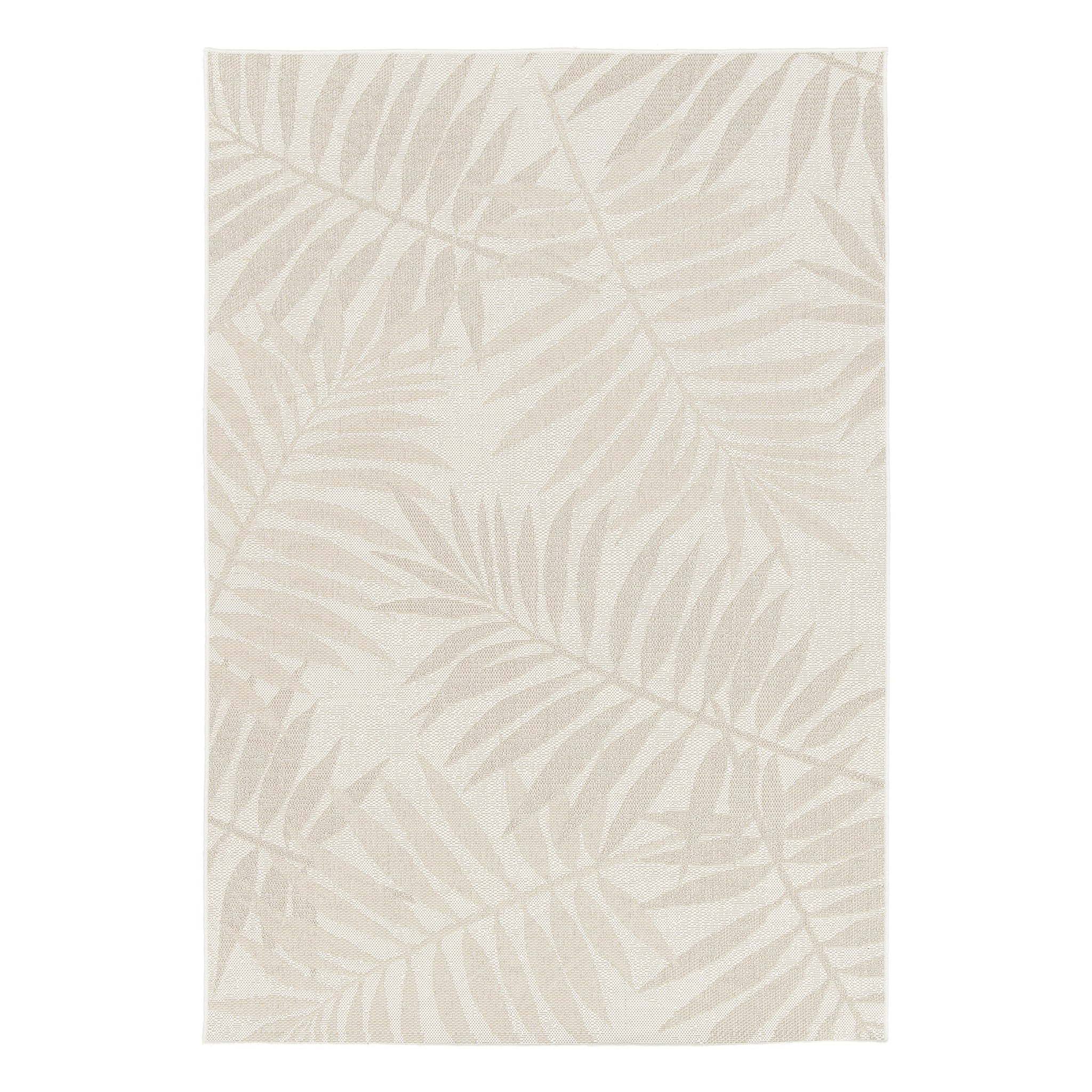 AFK Living vloerkleed Tulum - voor binnen en buiten - beige - 160 x 23