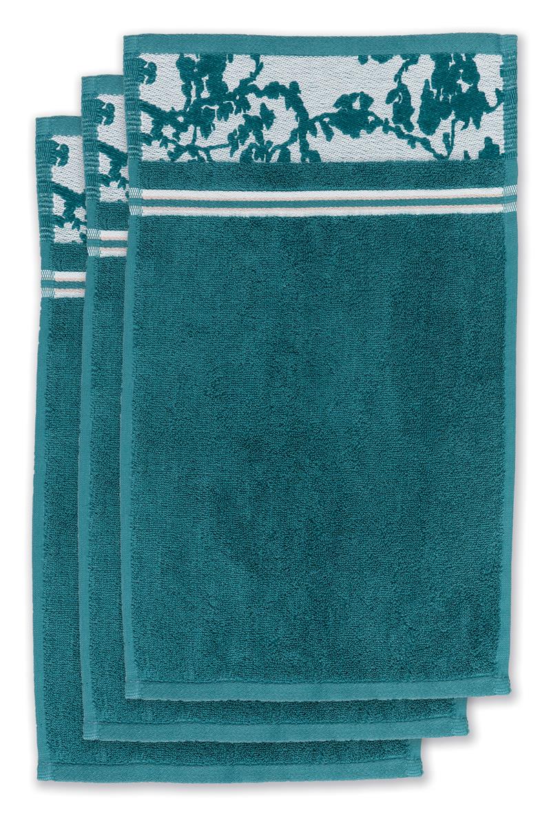 Beddinghouse x Van Gogh Museum Fleurir Gastendoek - set van 3 - 30x50