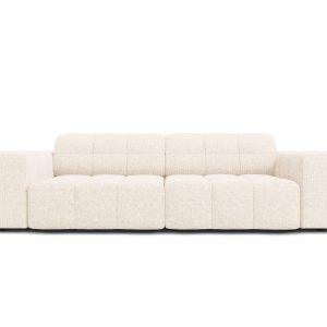 Cosmopolitan Design Bank Chicago 3-zits, chenille lichtbeige – 102×212 Cosmopolitan Design Bank Chicago 3-zits, chenille lichtbeige – 102×212