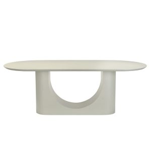 DÉJA Living Eettafel Motala – Ovaal Off White Betonlook – 180x100x76cm DÉJA Living Eettafel Motala – Ovaal Off White Betonlook – 180x100x76cm