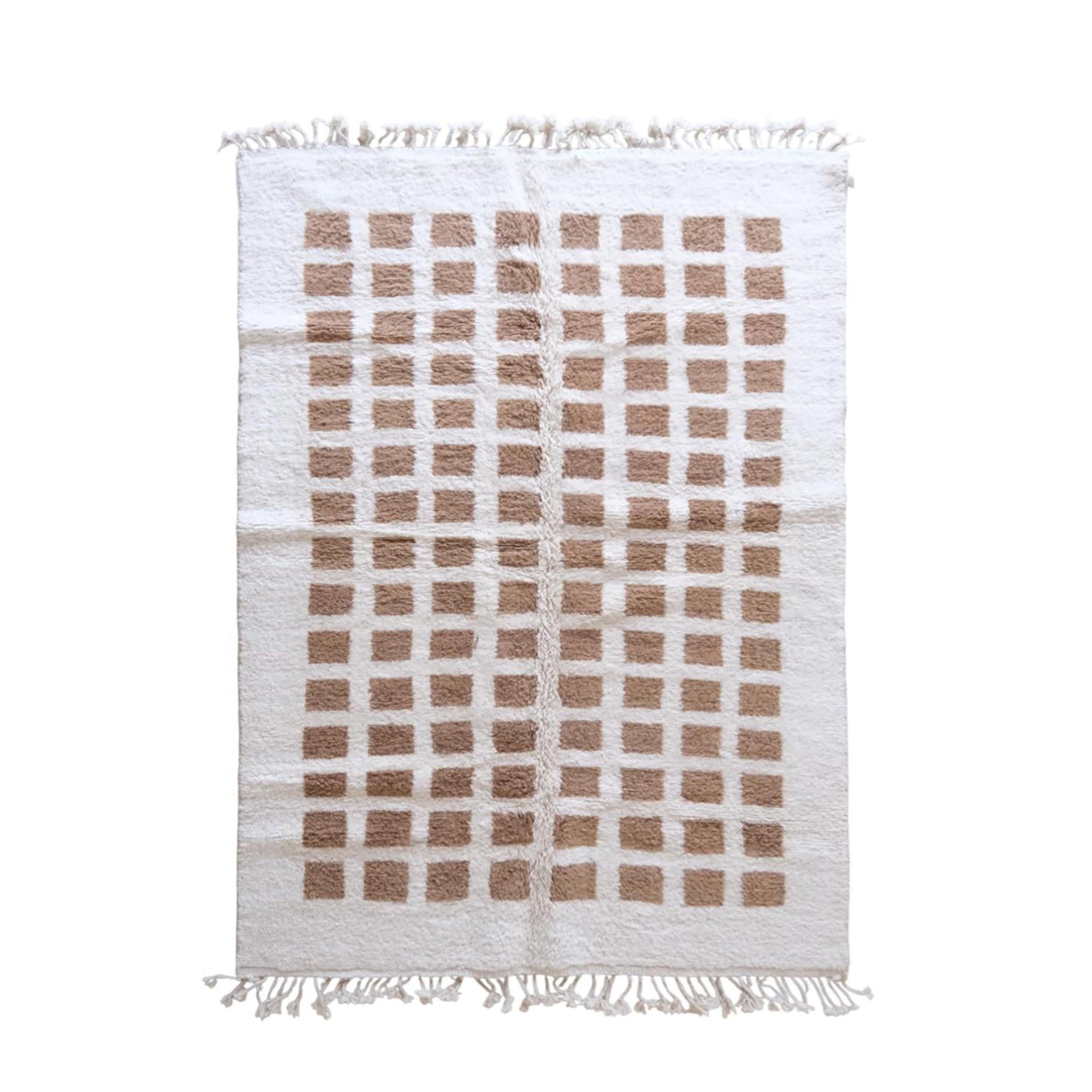 AFK Living vloerkleed Berber - handgemaakt - Wol - 191 x 269 cm