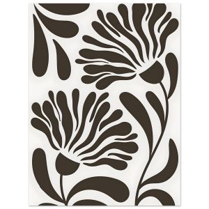 Artfulprints Poster Matisse – Wildflower line – 30×40 cm – Zwart / Wit Artfulprints Poster Matisse – Wildflower line – 30×40 cm – Zwart / Wit